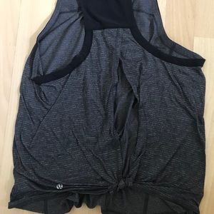 Lululemon tied up tank EUC